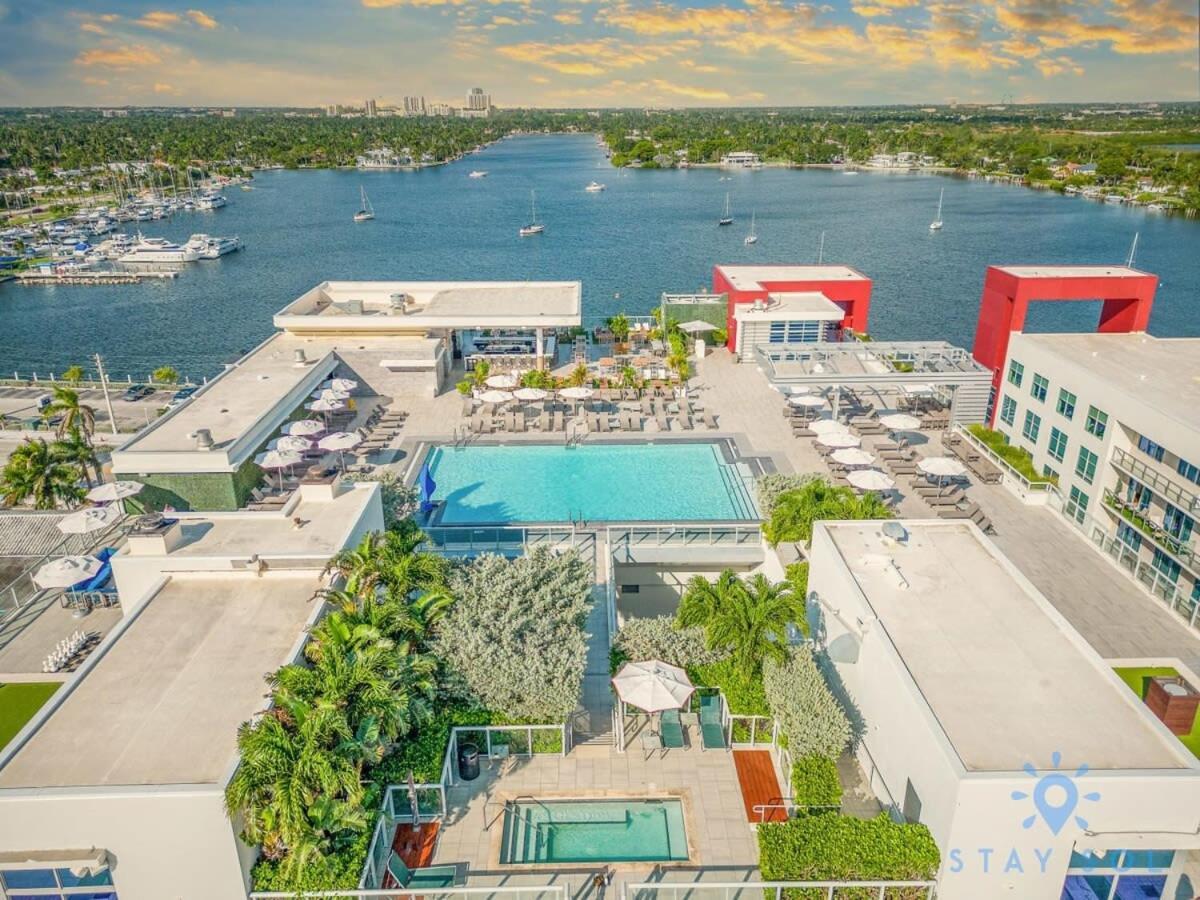 Hollywood Beach Broad - Walk - Gym - Amazing Pool Kültér fotó