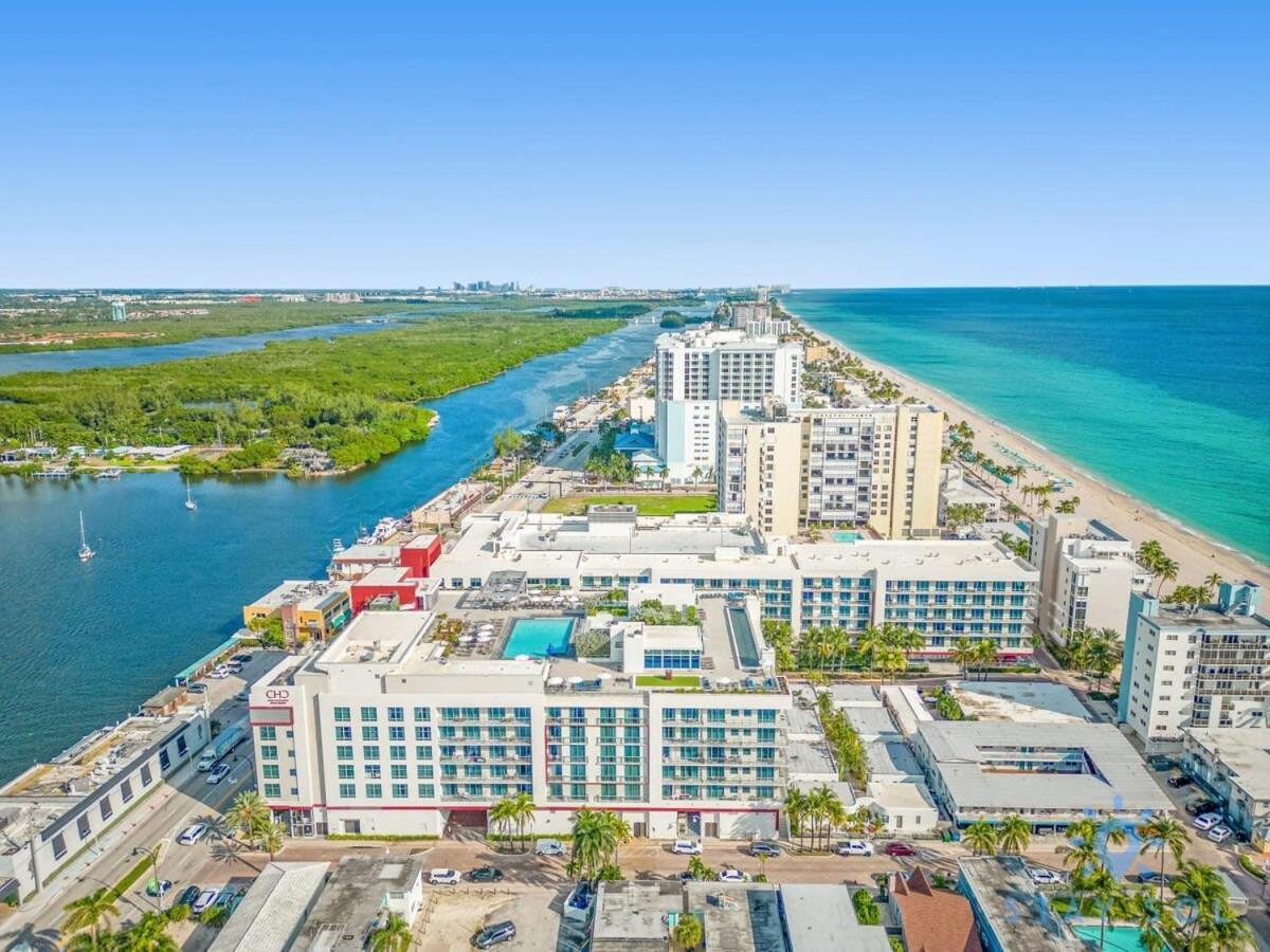Hollywood Beach Broad - Walk - Gym - Amazing Pool Kültér fotó