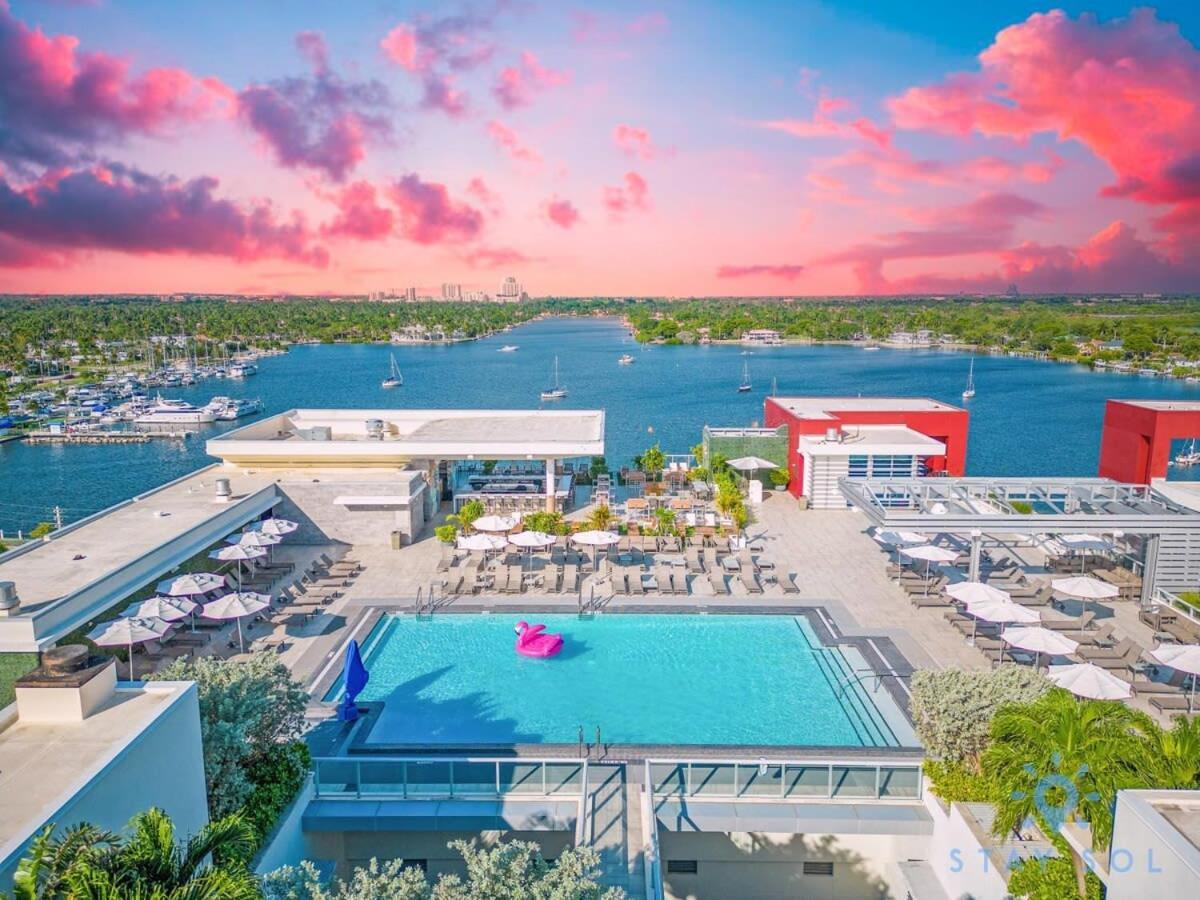 Hollywood Beach Broad - Walk - Gym - Amazing Pool Kültér fotó
