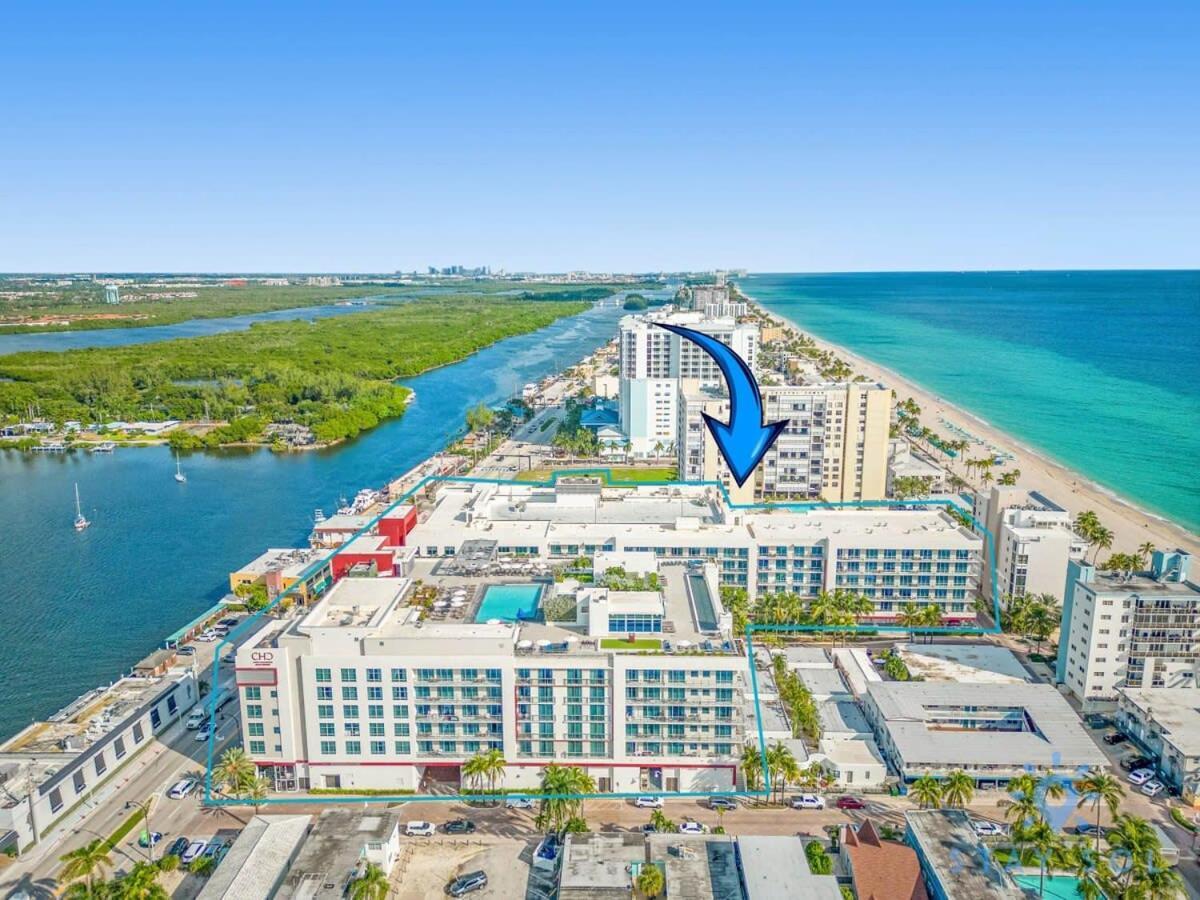 Hollywood Beach Broad - Walk - Gym - Amazing Pool Kültér fotó