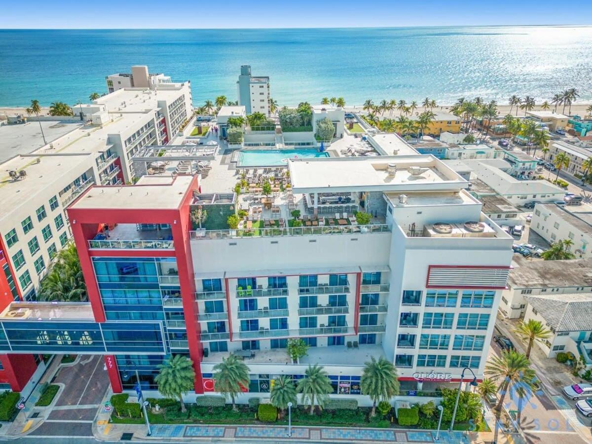 Hollywood Beach Broad - Walk - Gym - Amazing Pool Kültér fotó